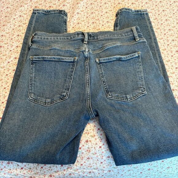 Agolde Sophie Mid Rise Blue Jeans - Picture 7 of 7
